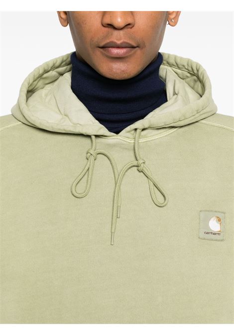 hooded nelson sweatshirt man green CARHARTT WIP | I0299633IE.GD